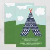 Cute Campout | Jongerenfeest Kaart (Voorkant / Achterkant)