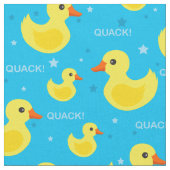 Cute canard en caoutchouc tissu motif (Fermer)