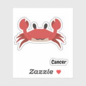 Cute Cancer Sticker (Vel)
