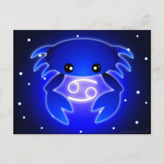 Cute Cancer Zodiac Briefkaart
