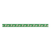 Cute Candy Cane Cat Grosgrain Lint (Voorkant)