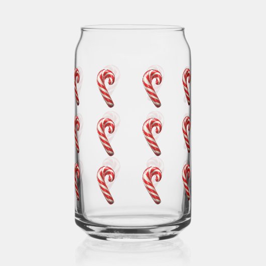 Cute Candy Cane Pattern Christmas (Recto)