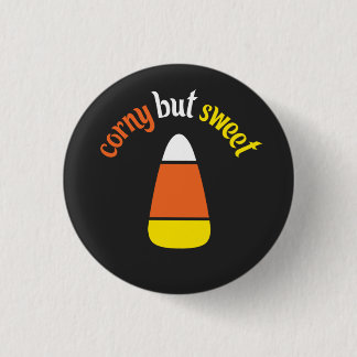 Cute Candy Corn Design for Sweet and Corny People Ronde Button 3,2 Cm