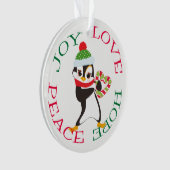 Cute Candy Heart Penguin Enfants (devant)