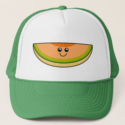 Cute Cantaloupe Trucker Pet (Voorkant)