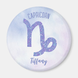 Cute Capricorn Astrology Sign Speciaal Paars Magneet