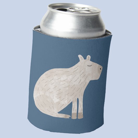 Cute Capybara Blikjeskoeler