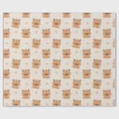 Cute Capybara Cadeaupapier (Vlak)