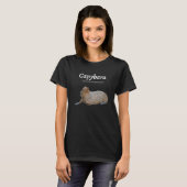 Cute Capybara Capy Bara Capybara Definition T-shirt (Voorkant volledig)