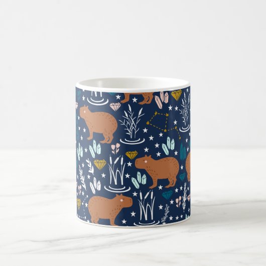 Cute Capybara Coffee Mug (Centre)