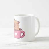 Cute Capybara Dans Une Mug (Devant droit)