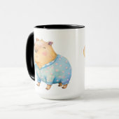 Cute Capybara en Mug de pyjamas (Devant gauche)