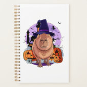Cute Capybara Halloween sorcier Citrouille Sweatsh (Devant)