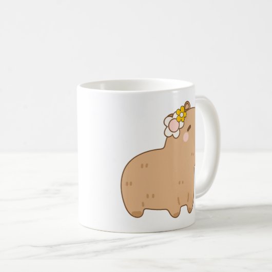 Cute Capybara Mug (Devant droit)