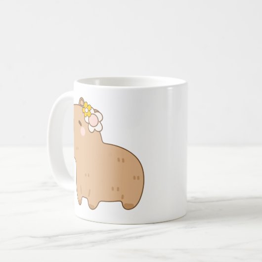 Cute Capybara Mug (Devant gauche)