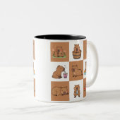 Cute Capybara Mug | Café & Thé Cup adorable (Devant droit)
