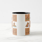 Cute Capybara Mug | Café & Thé Cup adorable (Centre)