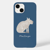 Cute Capybara Personalized Case-Mate iPhone Case (Achterkant)