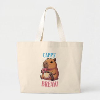 Cute Capybara Tote Bag | Grappig Cadeau voor Diere