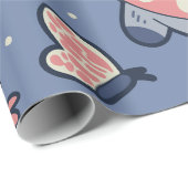 Cute Capybara Wrapping Paper Cadeaupapier (Rol Hoek)