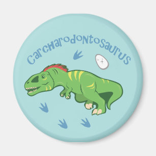 Cute Carcharodontosaurus Magneet