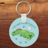 Cute Carcharodontosaurus Sleutelhanger (Voorkant)