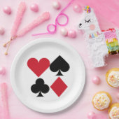 Cute card suit bord van speelpartijpapier (Feest)