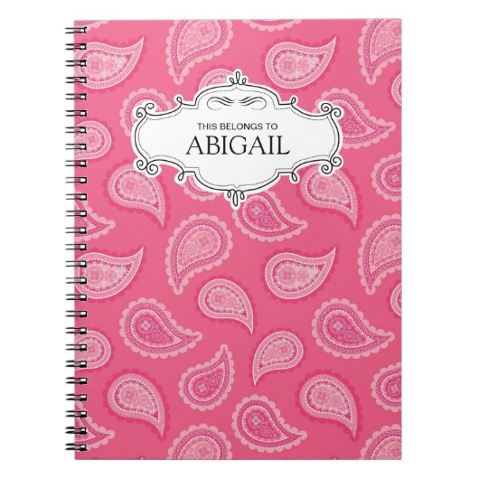 Cute Carnets spiraux personnalisés (Devant)