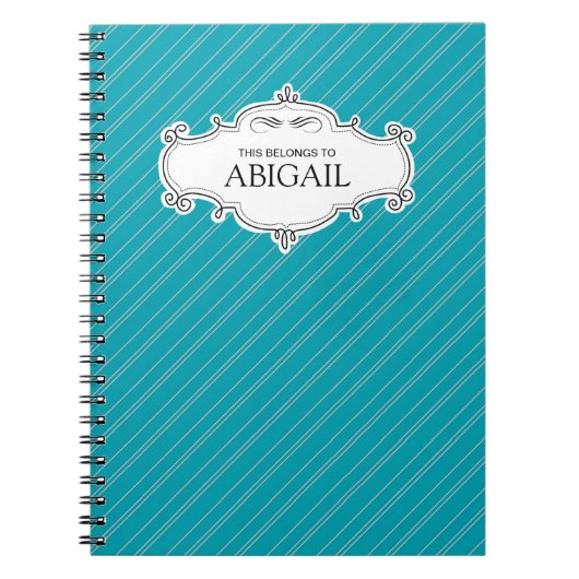 Cute Carnets spiraux personnalisés (Devant)