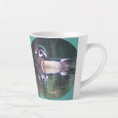 Cute Carolina Canard Conception Latte Mug (Droite)
