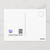 Cute Carolina Duck DIY Briefkaart (Achterkant)