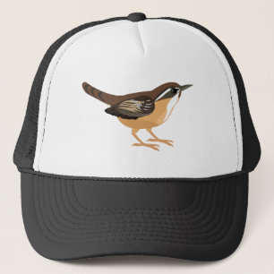 Cute Carolina Wren Trucker Pet