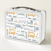 Cute Cars in Traffic Pattern (Achterkant)