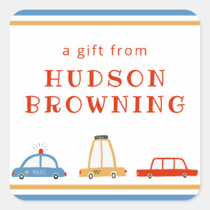 Cute Cars Persoonlijke Gift Stickers