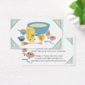 Cute carte de visite de boulangerie ingrédients de (Bureau)