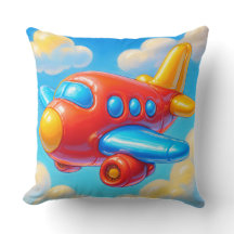 Cute Cartoon Airplane