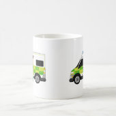 Cute Cartoon Ambulance en EMT Koffiemok (Center)