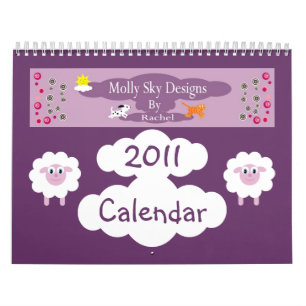 Cute Cartoon Animals & Children Illustrations Kalender