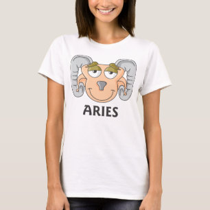 Cute Cartoon Aries Ram T-shirt