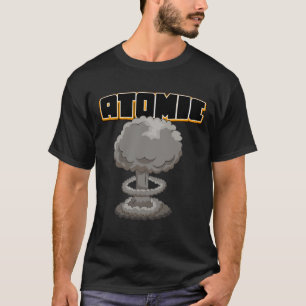 Cute cartoon atomaire paddenstoelwolk T-Shirt