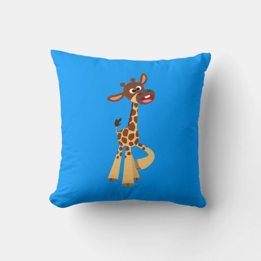 Cute Cartoon Baby Giraffe Pillow Kussen (Voorkant)