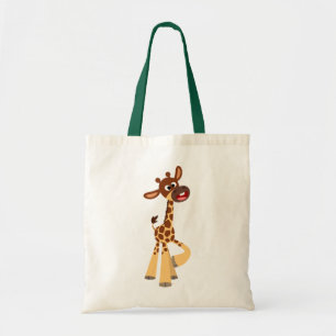 Cute Cartoon Baby Giraffe Tas