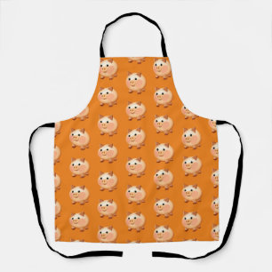Cute Cartoon Baby Pig Pattern Schort