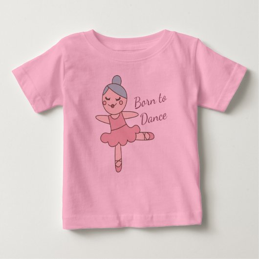 Cute Cartoon Ballet Dancer Girl's (Voorkant)