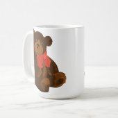 Cute cartoon beer koffiemok (Voorkant links)