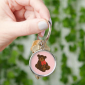 Cute cartoon beer sleutelhanger (Hand)