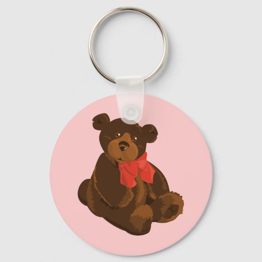 Cute cartoon beer sleutelhanger (Voorkant)