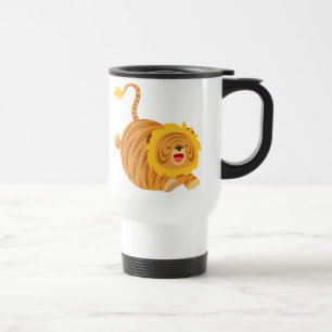 Cute Cartoon Bouncy Liger Commuter Mok