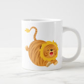 Cute Cartoon Bouncy Liger T-Shirt Jumbo Mug (Droite)