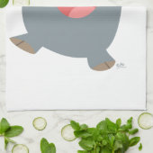 Cute Cartoon Bouncy Pig Kitchen Towel Theedoek (Gevouwen)